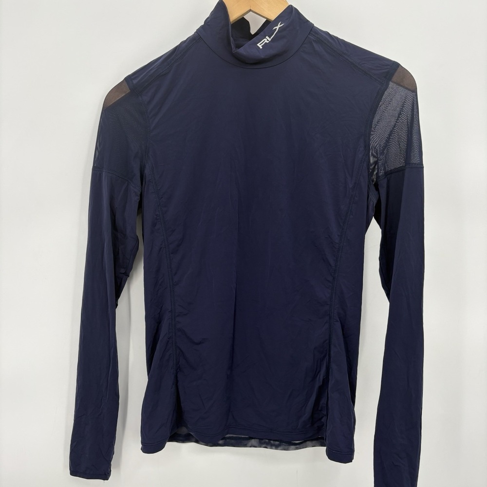 Ralph Lauren‎ RLX Athletic Mesh Back Base Layer Long Sleeve Womans Medium #6X